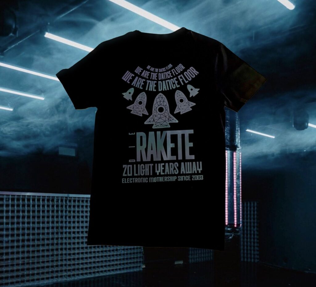 20 Jahre Die Rakete - We are the dancefloor T-Shirt